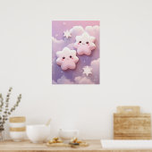 夢の国で微笑む双子の星 ポスター (キッチン)