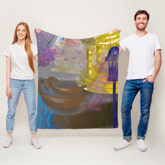 夢の国媒体毛布! フリースブランケット (インサイチュ)