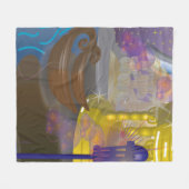 夢の国媒体毛布! フリースブランケット (正面(横))