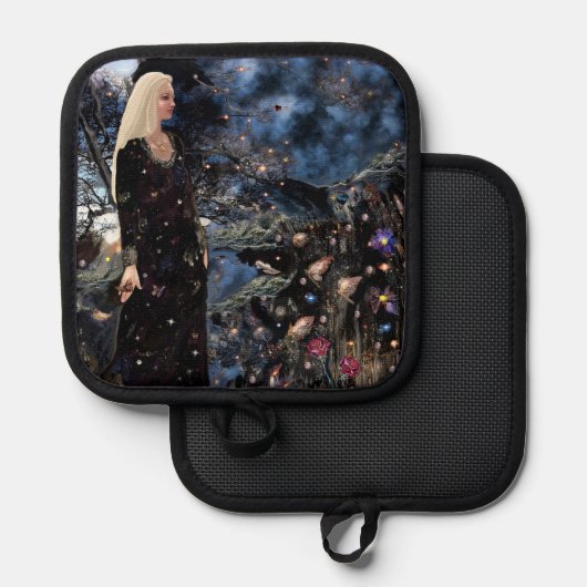 夢の国 鍋敷き (正面/裏面)