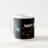 "夢の地図" コーヒーマグカップ (正面左)