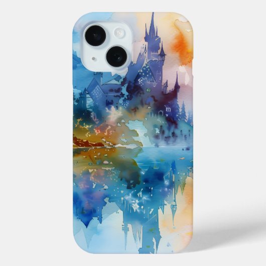 夢の城の反射スマホケース Case-Mate iPhoneケース (裏面)