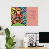 夢の多くはより多くのポスターを笑う。 ポスター (ホームオフィス)