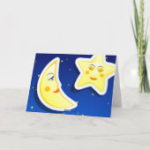 夢の夜、グリーティングカード カード (裏面)