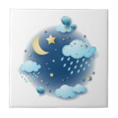 夢の夜 タイル (正面)