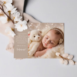 夢の夜 – 居心地の良いゴッドペアレント提案 招待状