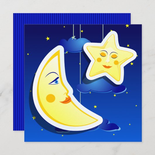 夢の夜、招待 招待状 (正面/裏面)