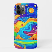 夢の夜:星空の風景 Case-Mate iPhoneケース (裏)