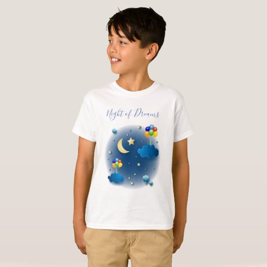夢の夜 Tシャツ (正面フル)