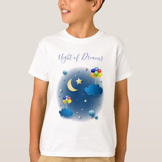 夢の夜 Tシャツ (正面)