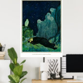 夢の夢想家 – 霧の輪 ポスター (ホームオフィス)