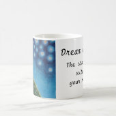 夢の大きいあなたの範囲の内に星あります コーヒーマグカップ (中央)
