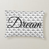 夢の大きいクジラ アクセントクッション (裏面)