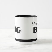 夢の大きいコーヒーまたは茶マグ マグカップ (中央)