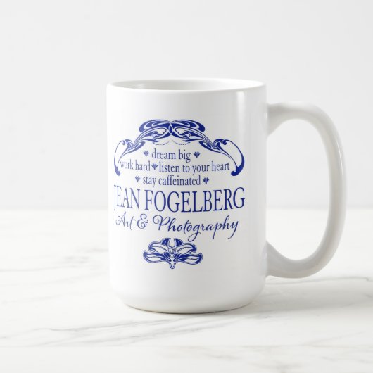 夢の大きいマグ コーヒーマグカップ (右)