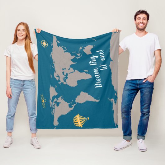 夢の大きい唯一の毛布 フリースブランケット (インサイチュ)