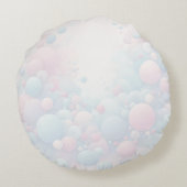 夢の大きい小さいワン – カエル –  ラウンドクッション (裏面)