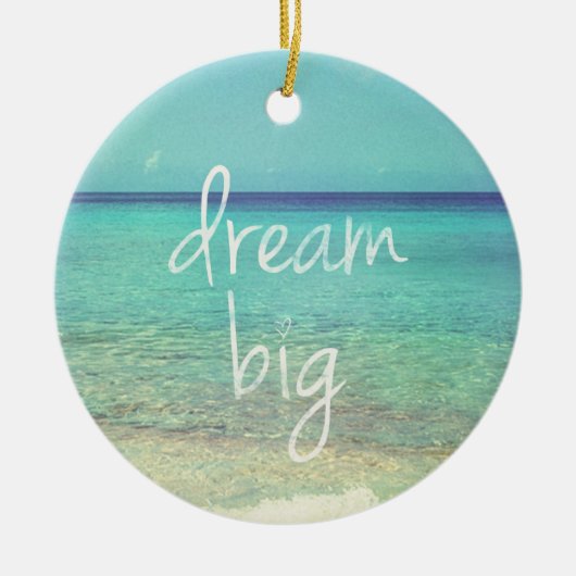 夢の大きい セラミックオーナメント (正面)
