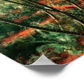 夢の大きい、仕事の懸命、それを実現させる引用文 ポスター (角)