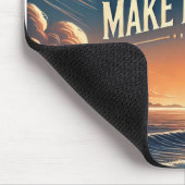 夢の大きい、仕事の懸命、それを実現させる – モチベーション マウスパッド (コーナー)