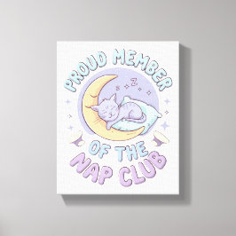 夢の大きい、昼寝よく – 究極の居心地の良さ キャンバスプリント