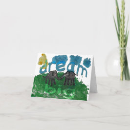 夢の大きいNotecard カード