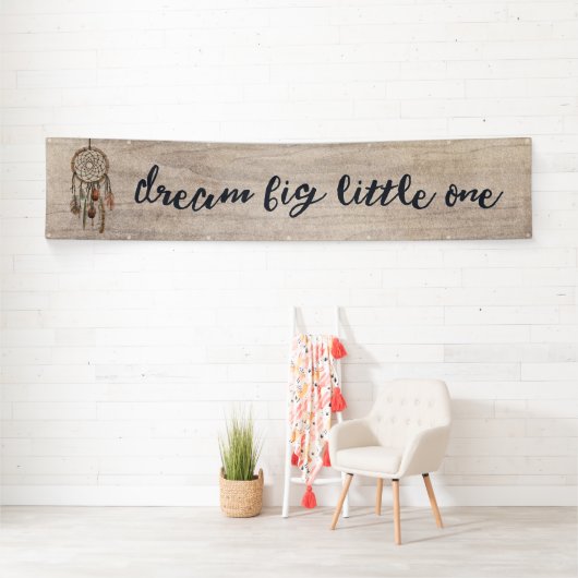 夢の大きく小さい1つの誕生会の旗 横断幕 (インサイチュ)