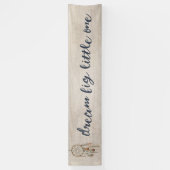 夢の大きく小さい1つの誕生会の旗 横断幕 (縦)