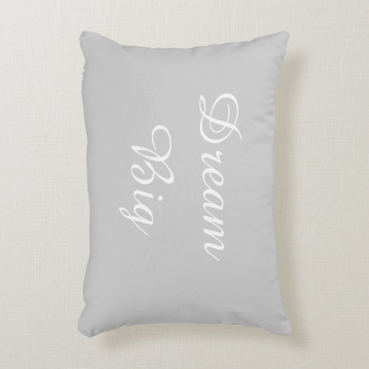 夢の大きく感動的な引用文 アクセントクッション (正面(垂直))