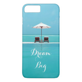 夢の大きく美しい青の空およびビーチパターン iPhone 11 ケース