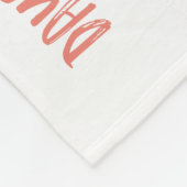 夢の大きく、小さい1つ フリースブランケット (角)