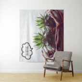 夢の大きなフレーズ緑の多肉性 タペストリー (インサイチュ)