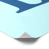 夢の大きなポスター – パーソナライズ ポスター (角)