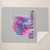 夢の大きな夢 シェルパブランケット (正面(横))