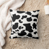 夢の大きな小さな1つの枕(牛のプリントバック付き) クッション (ブランケット)