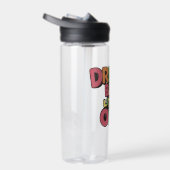 夢の大きな小さな1つ、感動的引用文 ウォーターボトル (右面)