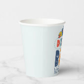 夢の大きな小さな1ロケット 紙コップ (右)