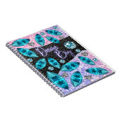 夢の大きな色の宝石ファンシースタイル ノートブック (右側)