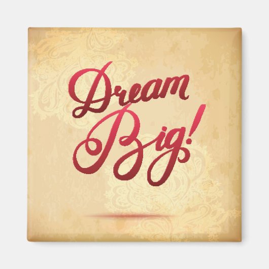 夢の大きな赤 マグネット (正面)