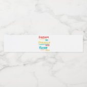 夢の大きな輝きより明るい ペットボトルラベル (シングルラベル)