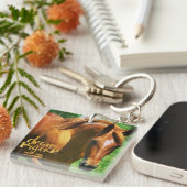 夢の大きな馬 キーホルダー (正面右)