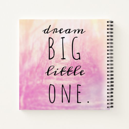 夢の大小 ノートブック (裏面)