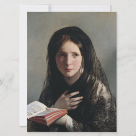 夢の失った中の読若い女性 カード