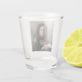 夢の失った中の読若い女性 ショットグラス (裏面)