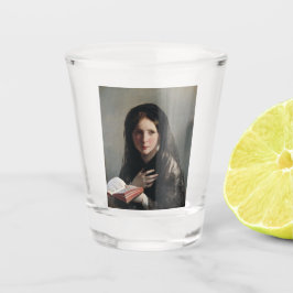 夢の失った中の読若い女性 ショットグラス