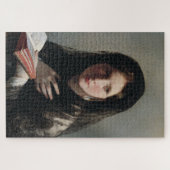 夢の失った中の読若い女性 ジグソーパズル (横)