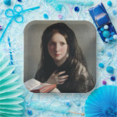 夢の失った中の読若い女性 ペーパープレート (パーティー)