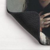 夢の失った中の読若い女性 マウスパッド (コーナー)