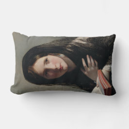 夢の失った中の読若い女性 ランバークッション