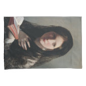 夢の失った中の読若い女性 枕カバー (正面右)